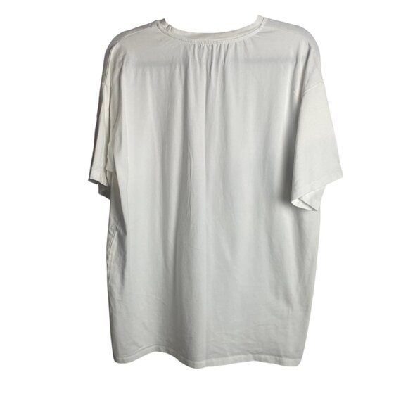 Princess Polly Size 4 Oversized Runing Club Graphic T Shirt Retro Organic Cotton - Picture 2 of 5